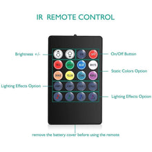 Load image into Gallery viewer, Car LED Strip Lights with Sound Active Function and Remote Controller