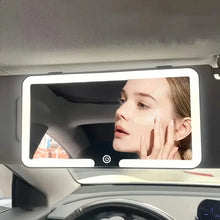 Load image into Gallery viewer, Car Mirror Vanity with LED Lights