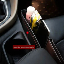 Load image into Gallery viewer, Car Organizer PU Leather Seat Slit Gap Pocket Storage