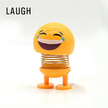 Load image into Gallery viewer, Car Ornaments Bobblehead Nod Dolls Cute Cartoon Funny Wobble Head Robot Lovely Car Dashboard Decoration Auto Facial Expression Shaking Head Toys Car Ornaments Bobblehead Nod Dolls Cute Cartoon Funny Wobble Head Robot Lovely Car Dashboard Decor