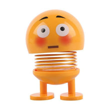 Load image into Gallery viewer, Car Ornaments Bobblehead Nod Dolls Cute Cartoon Funny Wobble Head Robot Lovely Car Dashboard Decoration Auto Facial Expression Shaking Head Toys Car Ornaments Bobblehead Nod Dolls Cute Cartoon Funny Wobble Head Robot Lovely Car Dashboard Decor