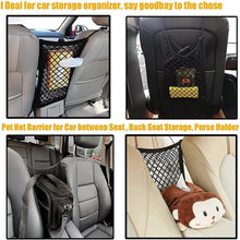 Load image into Gallery viewer, Car Pet Barrier Mesh Organizer