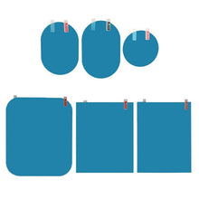 Load image into Gallery viewer, Car Rear Mirror Protective Film Anti Fog Window Clear Rainproof Rear View Mirror Protective Soft Film Auto Accessories Car Rearview Mirror Film Rainproof Waterproof Mirror Film Anti Fog Nano Coating Car Film for Car Mirrors Side Windows