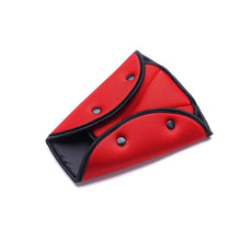 Load image into Gallery viewer, Car Safe Seat Belt Cover Soft Adjustable Children Safety Belt Fixer Triangle Anti-ledge For Child Neck Protection Belts Seat Belt Adjuster and Pillow with Clip for Kids Travel Neck Support Headrest Seatbelt