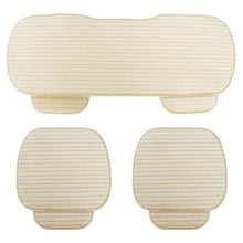 Load image into Gallery viewer, Car Seat Cover Front Rear Flocking Cloth Cushion Non Slide Auto Accessories Universal Seat Protector Mat Pad Keep Warm in Winter Breathable Comfort Car Front Drivers or Passenger Seat Cushion, Universal Auto Interior Seat Bottom Protector Mat