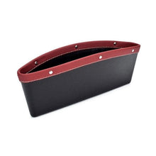 Load image into Gallery viewer, Car Seats Gap Bag Case Storage Bag PU Car Organizer Artificial Leather Pocket Slot Storage Pocket Cup Holder Car Accessories Car Seat Gap Organizer Universal Fit Storage Pockets Adjust Helps Reduce Distracted Driving & Holds Phone Money Cards Keys