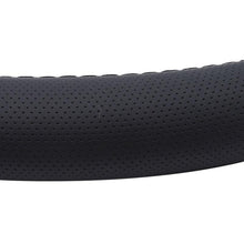 Load image into Gallery viewer, Car Steering Wheel Elastic Long Microfiber Plush Steering Wheel Cover Gearshift Handbrake Cover Protector Decoration Warm Super Thick Plush Collar Soft Car Steering Wheel Cover Decoration Warm Super Thick Plush Collar Soft Black Pink Women Man