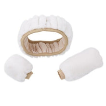 Load image into Gallery viewer, Car Steering Wheel Elastic Long Microfiber Plush Steering Wheel Cover Gearshift Handbrake Cover Protector Decoration Warm Super Thick Plush Collar Soft Car Steering Wheel Cover Decoration Warm Super Thick Plush Collar Soft Black Pink Women Man