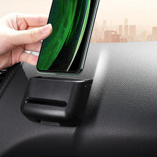 Load image into Gallery viewer, Car Storage Box For Coin Card Mobile Phone Holder Auto Interior Supplies Sundries Bracket Soft PVC Car Organizer Car Air Vent Storage Bag Organizer Pocket Sunglass Holder Car Mount Phone Holder Coin Key Card Case Organizer With Hook