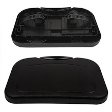 Load image into Gallery viewer, Car Table Steering Wheel Eat Work Cart Drink Food Coffee Goods Auto Steering Wheel Desk Holder Tray Car Laptop Computer Desk Mount Stand Seat Table Back Seat Headrest Tray for Eating Food Drink Writing Laptop Steering Wheel Tray