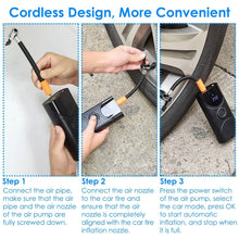 Load image into Gallery viewer, Car Tire Inflator Pump