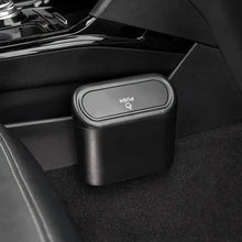 Load image into Gallery viewer, Car Trash Can with Lid Hanging Vehicle Garbage Organizer