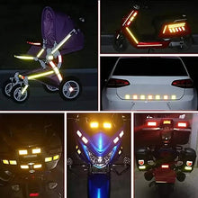 Load image into Gallery viewer, Car Truck Bumper Safety Reflective Warning Strip Stickers