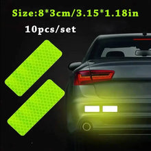 Load image into Gallery viewer, Car Truck Bumper Safety Reflective Warning Strip Stickers