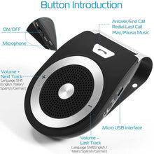 Load image into Gallery viewer, Car Wireless Speakerphone