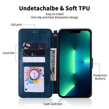 Load image into Gallery viewer, Card Holder Leather Protective Phone Case For Xiaomi Redmi 9C Case Luxury Leather Wallet Phone Case For Xiaomi Redmi 9C NFC Redmi9C 9 C NFC Flip Cover Shell