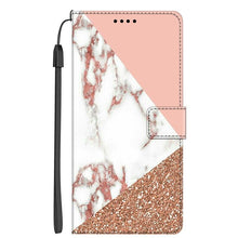 Load image into Gallery viewer, Card Holder PU Leather Wrist Strap Protective Wallet Case Marble Leather Case For Xiaomi Redmi Note 11S 11 Pro 5G Flip Cover Stand Wallet Book Case For Redmi Note11S 11Pro 5G 2022
