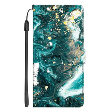 Load image into Gallery viewer, Card Holder PU Leather Wrist Strap Protective Wallet Case Marble Leather Case For Xiaomi Redmi Note 11S 11 Pro 5G Flip Cover Stand Wallet Book Case For Redmi Note11S 11Pro 5G 2022