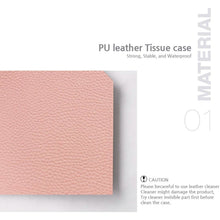 Load image into Gallery viewer, Carrotez Modern PU Leather Square Tissue Box Holder