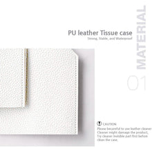 Load image into Gallery viewer, Carrotez Modern PU Leather Square Tissue Box Holder