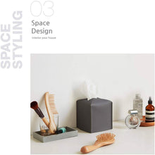Load image into Gallery viewer, Carrotez Modern PU Leather Square Tissue Box Holder