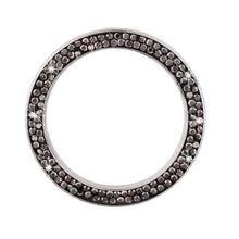 Load image into Gallery viewer, Cars One-Key Engine Start Stop Ignition Push Button Switch Cover Decorative Rhinestone Diamond Crystal Ring Car Parts Push to Start Button Cover Crystal Rhinestone Car Ring Emblem Sticker Bling Accessories for Women