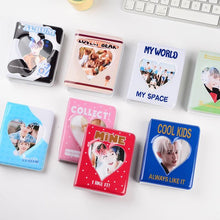 Load image into Gallery viewer, Cartoon Album Clear Pockets Holds 36 Mini Photos Photo Album for Name Card 7s 8 25 50s Mini Photo Album Family Scrapbook Albums As Gifts