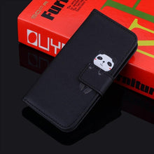 Load image into Gallery viewer, Cartoon Animal Cute Leather Wallet Flip Case Creative Magnetic Protective Cover Lovely Animal Flip Leather Phone Case For iPhone 13 12 11 Pro X XS XR Max Card Holder Funny Phone Cover