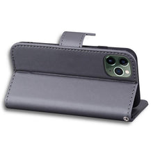 Load image into Gallery viewer, Cartoon Animal Cute Leather Wallet Flip Case Creative Magnetic Protective Cover Lovely Animal Flip Leather Phone Case For iPhone 13 12 11 Pro X XS XR Max Card Holder Funny Phone Cover