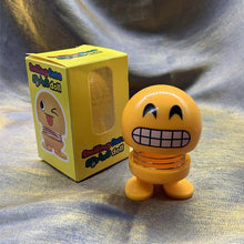 Load image into Gallery viewer, Cartoon Car Ornaments Electroplating Spring Shaking Head Doll Toy Shaking Head Toys Car Ornaments Bobblehead Nod Dolls Cute Cartoon Funny Wobble Head Robot Lovely Car Dashboard Decor Spring Car Decoration Doll Stretchable Toy Deformation