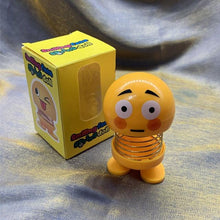 Load image into Gallery viewer, Cartoon Car Ornaments Electroplating Spring Shaking Head Doll Toy Shaking Head Toys Car Ornaments Bobblehead Nod Dolls Cute Cartoon Funny Wobble Head Robot Lovely Car Dashboard Decor Spring Car Decoration Doll Stretchable Toy Deformation