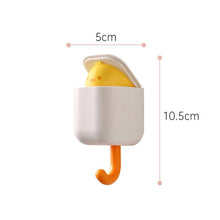 Load image into Gallery viewer, Cartoon Cat Hook Self Adhesive Dormitory Bedroom Door Hangers Hooks Key Umbrella Towel Cap Coat Rack Wall Animal Decoration Rack Non-Marking Hook Nail-Free Animal Hook Entrance Key Strong Sticking Hook