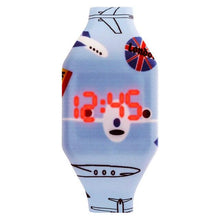 Load image into Gallery viewer, Cartoon Childrens Cute Watches LED Digital Clock Kids Student Dinosaur Digital Sport Watch For Boys Girls Kid Waterproof Electronic Functional Cute Outdoor Kids Watches