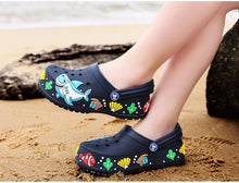 Load image into Gallery viewer, Cartoon Ocean Fashion Children Garden Shoes Boys Summer Slippers High Quality Kids Garden Children Clogs Boys Shoes Slides Sandals Clogs Children Beach Outdoor Walking Slipper