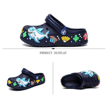 Load image into Gallery viewer, Cartoon Ocean Fashion Children Garden Shoes Boys Summer Slippers High Quality Kids Garden Children Clogs Boys Shoes Slides Sandals Clogs Children Beach Outdoor Walking Slipper