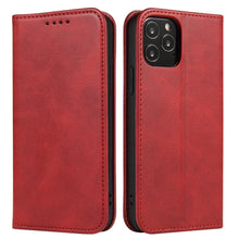 Load image into Gallery viewer, Case for iPhone 12 Pro Max mini Case on for iPhone 11 7 8 Plus X XR XS Luxury Leather Flip Cover PU Leather iPhone Wallet Case Black Kickstand Card Holder Flip Phone Cover