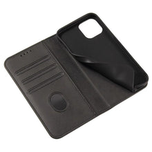 Load image into Gallery viewer, Case for iPhone 12 Pro Max mini Case on for iPhone 11 7 8 Plus X XR XS Luxury Leather Flip Cover PU Leather iPhone Wallet Case Black Kickstand Card Holder Flip Phone Cover