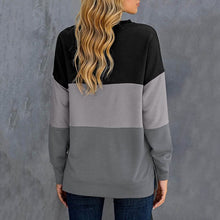 Load image into Gallery viewer, Casual Crewneck Tie Dye Sweatshirt Striped Printed Loose Soft Long Sleeve Pullover Tops Shirts