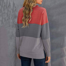 Load image into Gallery viewer, Casual Crewneck Tie Dye Sweatshirt Striped Printed Loose Soft Long Sleeve Pullover Tops Shirts