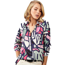 Load image into Gallery viewer, Casual Long Sleeve Button Down Shirts Tops