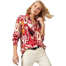 Load image into Gallery viewer, Casual Long Sleeve Button Down Shirts Tops