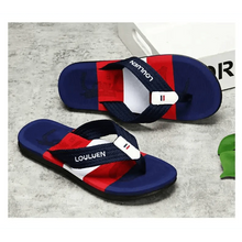 Load image into Gallery viewer, Casual Men Blue Summer Flip Flops High Quality Men Flip Flops Breathable Beach Slippers Outdoor Cool Simple Design Comfortable Walking Sandals