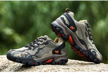 Load image into Gallery viewer, Casual Men's Summer Mesh Sports Non-Slip Breathable Women's Camouflage Green Walking Jogging Waterproof Cloth Shoes Camping Outdoor Breathable Couple Shoes Athletic Walking Lightweight Anti-Slip Shoes