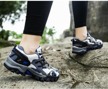 Load image into Gallery viewer, Casual Men's Summer Mesh Sports Non-Slip Breathable Women's Camouflage Green Walking Jogging Waterproof Cloth Shoes Camping Outdoor Breathable Couple Shoes Athletic Walking Lightweight Anti-Slip Shoes