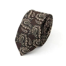 Load image into Gallery viewer, Casual Skinny Men Ties Fashion Polyester Comfortable Striped Necktie Business Design Formal Slim Office Necktie For Men