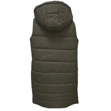 Load image into Gallery viewer, Casual Sleeveless Long Button Front Hooded Coat Outerwear