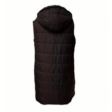 Load image into Gallery viewer, Casual Sleeveless Long Button Front Hooded Coat Outerwear