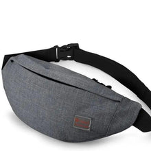 Load image into Gallery viewer, Casual Water Resistant Durable Polyester Small Outdoor Lightweight Crossbody Fanny Pack For Men Cool Sports Waist Bag