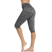 Load image into Gallery viewer, Casual Women's Yoga Pants Gym Fitness Sports Cropped Leggings Pocket Slim Pants Female Solid Color Women's Seamless Scrunch Legging Workout Leggings For Women Lift Tight Gym Yoga Home Pants