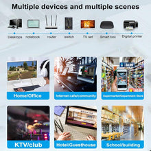 Load image into Gallery viewer, Cat6 Round Ethernet Cable RJ45 Cat6 Lan Cable Internet Modem Laptop Router Network Ethernet Cable Plated RJ45 Connectors Ethernet LAN Cable For Laptop Game Console